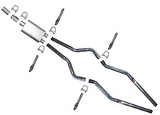 Fits 1988-1993 Chevrolet Gmc 1500 5.7l Dual Exhaust System Performance Muffler