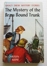Nancy Drew #17 The Mystery Of The Brass Bound Trunk ~ FIRST PC Intro Of 2nd Art