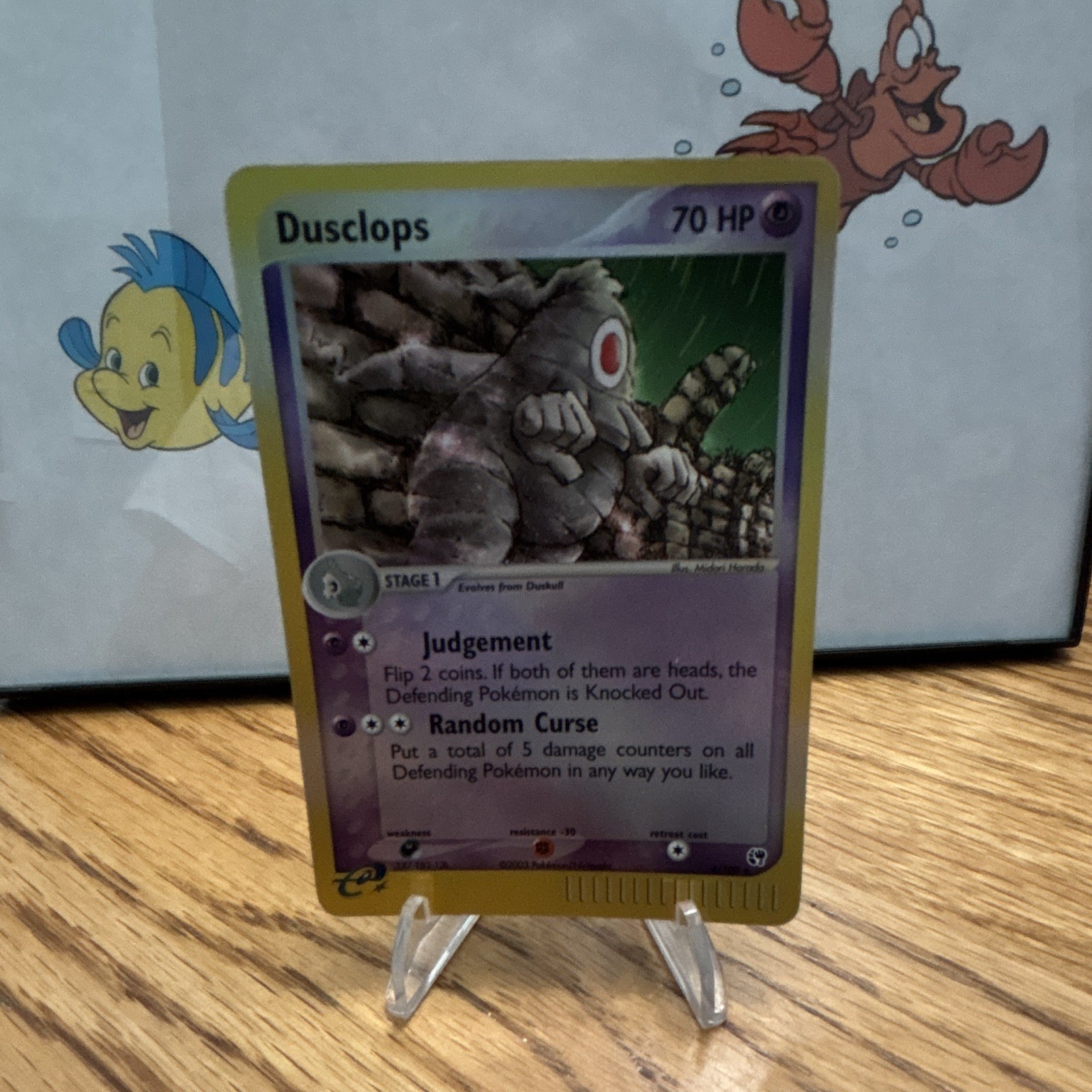 Dusclops EX Sandstorm 4/100 Reverse Holo 2003 Pokemon RARE VINTAGE
