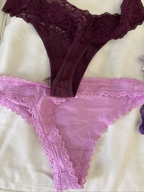 Victoria Secret Panties~Lot Of 5~Size M~ NWT