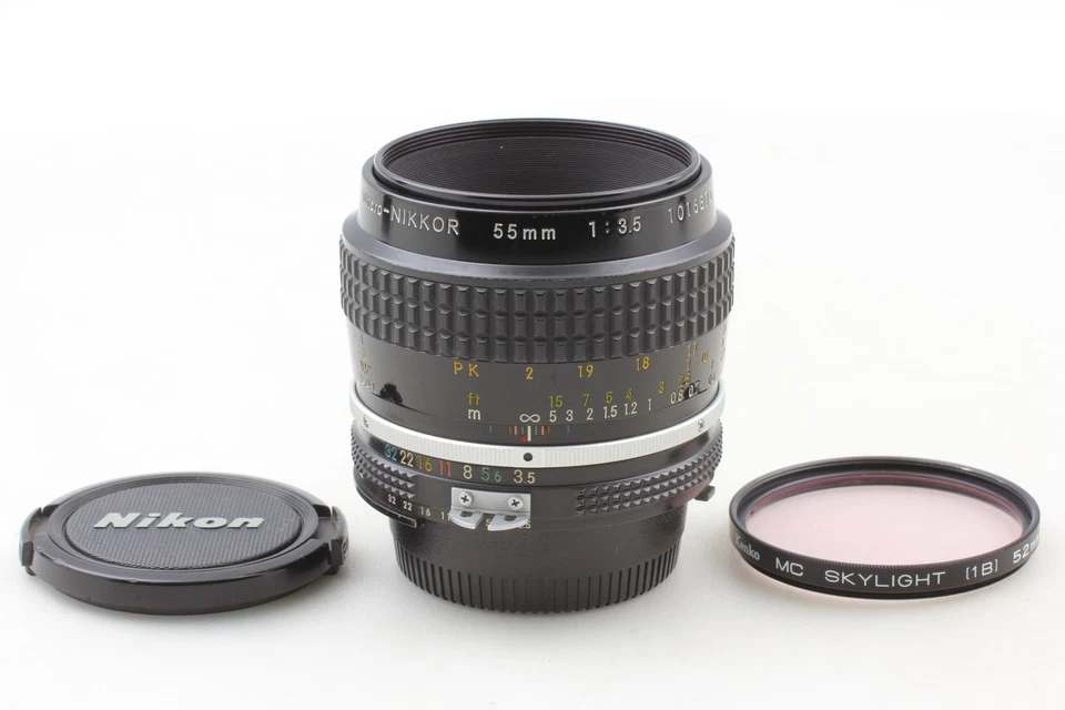 [N COMO NUEVO] Lente macro Nikon Ai Micro Nikkor 55 mm f/3,5 MF de JAPÓN Foto 2 de 4