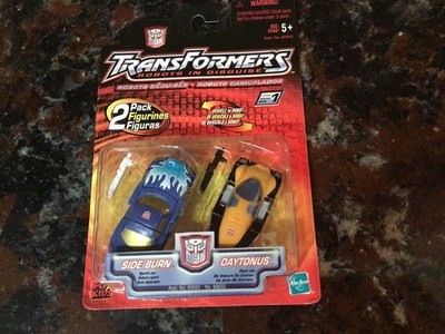 Transformers 2 Pack Figurines Side Burn And Daytonus