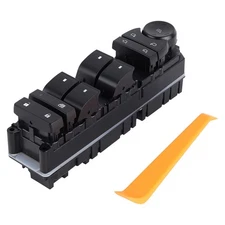 Left Door Window Switch Panel Fit 07-13 Chevrolet Avalanche Silverado 20835553
