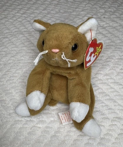 Vintage 1993 TY Beanie Babies Collection - Nip the Cat w/ Tags