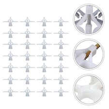 250 PCS Gypsum Board Bulge Plug Plasterboard Fastener Accessories