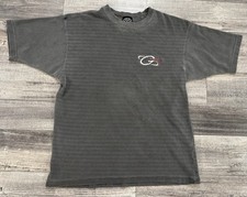 Vintage Golds Gym Shirt Mens Size Medium Gray Short Sleeve Workout Fitness Tee