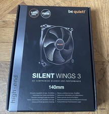 be quiet! Silent Wings 3 140mm PWM High-Speed Case Fan - Black