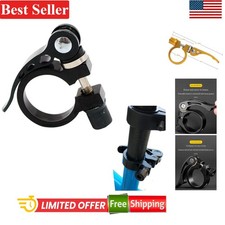 Alloy Bicycle Seat Clamp Quick Release 28.6mm for MTB/ Road Bike - Durable Metal