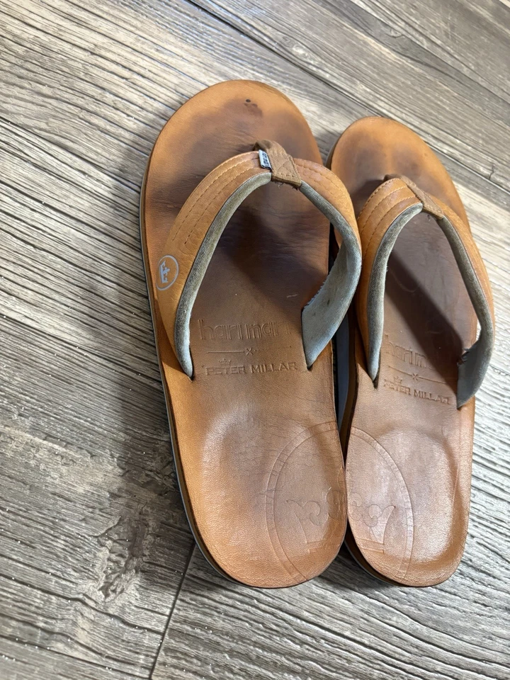 Шлепанцы Peter Millar x Hari Mari размер 10 - Изображение 3 из 4