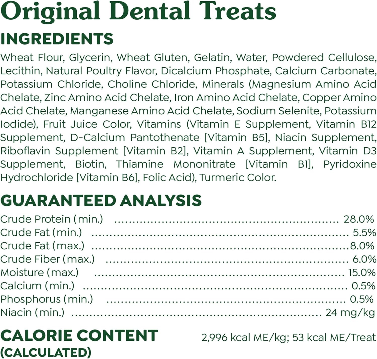 GREENIES Original TEENIE Dental Dog Treats 192 Count Free Shipping