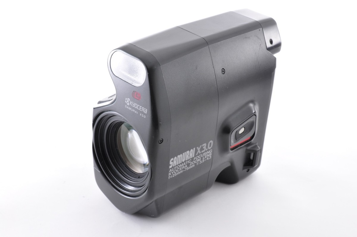 Near Mint-] Kyocera Yashica Samurai x3.0 35mm Half Frame Film