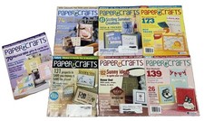 Paper Crafts Lot Of 7 Magazines Spring Summer April May June July August Sept