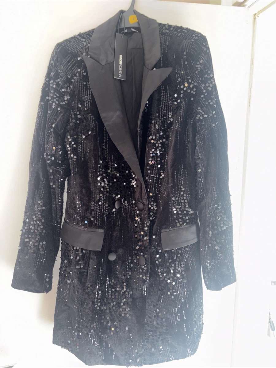 Women's Sequin Jacket Dress for sale | eBay