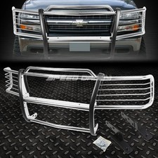 For 00-02 Silverado Sierra 2500hd 3500hd S.steel Front Bumper Brush Grille Guard