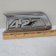 Gm 427 Fender Emblem Oem 3930612 Rh Vintage Muscle Car Badge Read