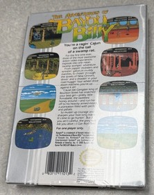 NES SEALED - Adventures of Bayou Billy - Rev-A H-Seam Factory Seal Nintendo NEW