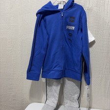 Puma Boys 3 Piece Sweatsuit Size 6 New