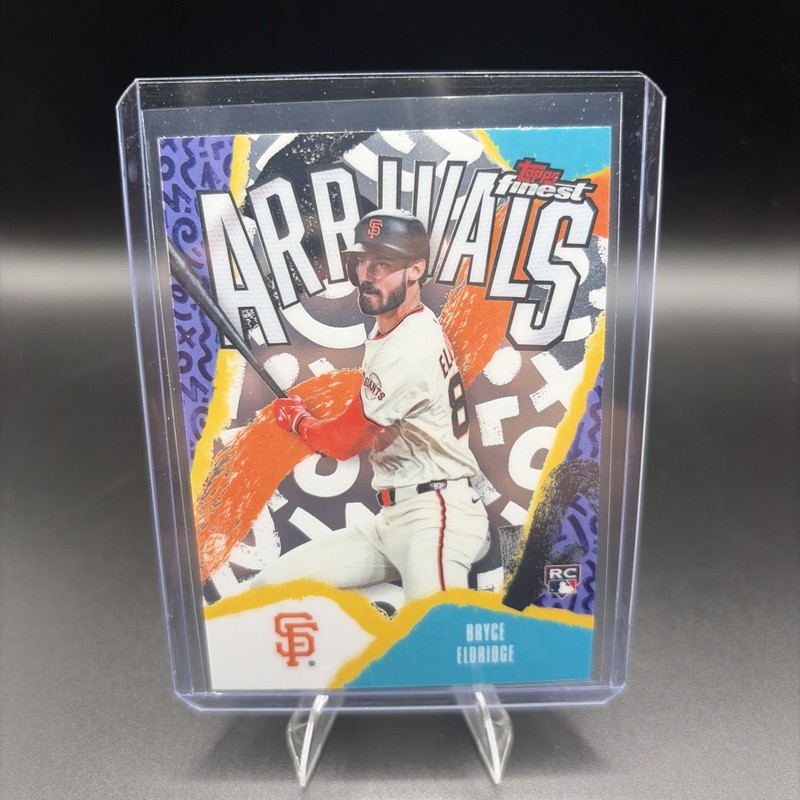 2026 Topps Finest Bryce Eldridge Arrivals RC Rookie Insert San Francisco Giants