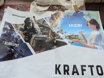 KRAFTON Goodie Bag | GAMESCOM 2025 Exklusiv | PUBG / Blindspot / inZOI NEU
