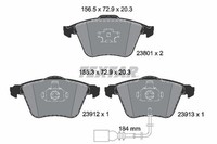 Bremsbelagsatz Vorne Teves-System FüR Audi A3 8P Sportback Skoda Superb 03-16
