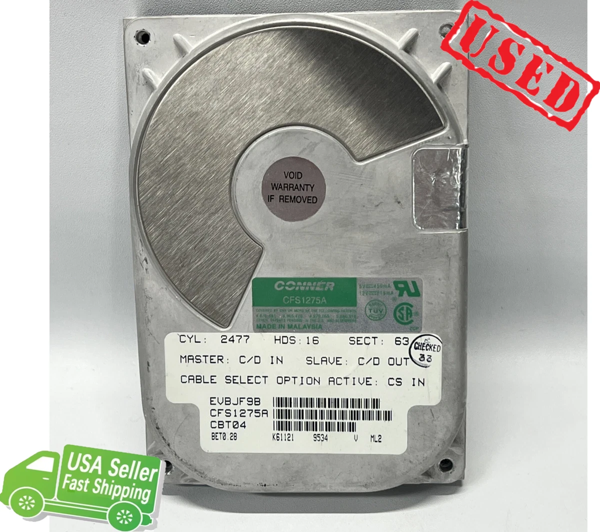 25+ Conner Hard Drives (HDD, SSD & NAS) for sale | Updated Oct 2026