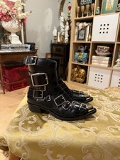 Strappy Punk Ankle Boots Alexander McQueen Si...