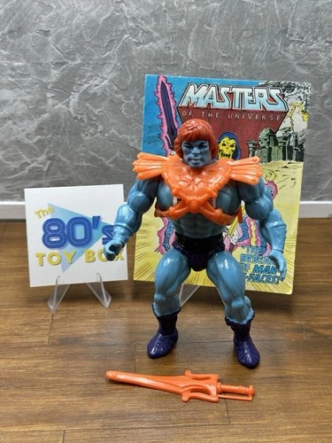 Faker 100% Complete He-Man Masters of the Universe MOTU 1983 Malaysia Vintage