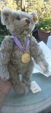 Steiff Danbury Mint 2006 Caramel Teddy Bear German Mohair With Medal 669392