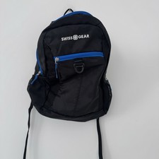 SwissGear Backpack Laptop Tablet Travel Bag Multiple Compartments Blue Black