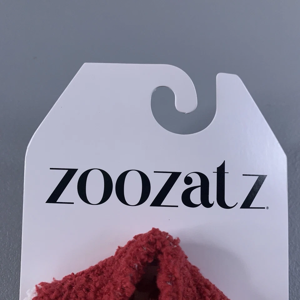 USC Trojans Zoozatz Womens One Size Red Polka Dot Cozy Crew Socks NWT - Image 3 of 4