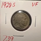 1928-S Buffalo Nickel – VF Details – Better Date – Full LIBERTY & Reverse –