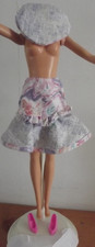 Vintage 1988 Mattel Barbie Jean Fashions Clothes Outfit Shoes 1697