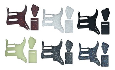 Guitar Pickguard Back Plate Kit fit Yamaha Pacifica PAC112V/212V/612V HSS Series