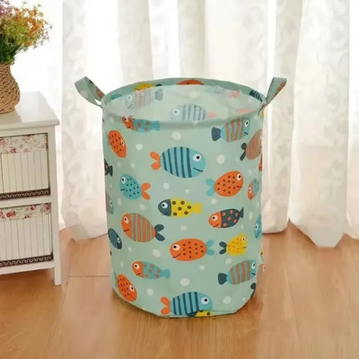Household Dirty Clothe Basket Large Collapsible Laundry Basket Foldable ...