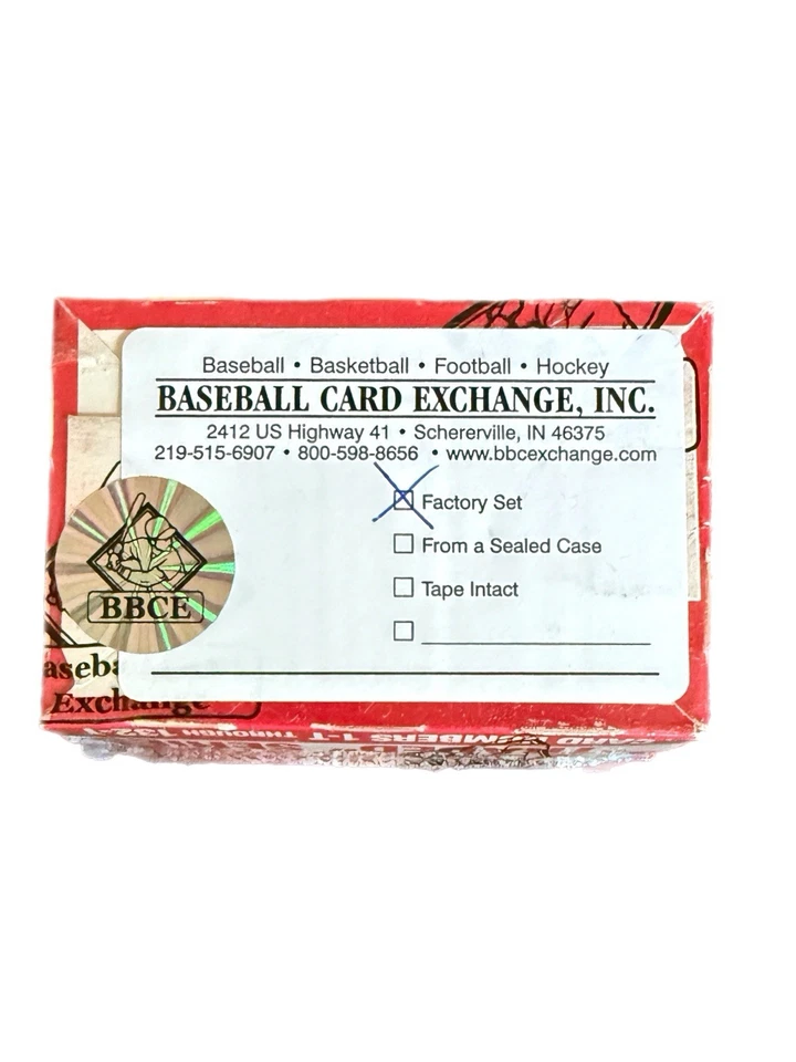 1986 TOPPS complete factory 132 card SEALED ( BBCE ) TRADED SET bo jackson BONDS - Image 4 of 4