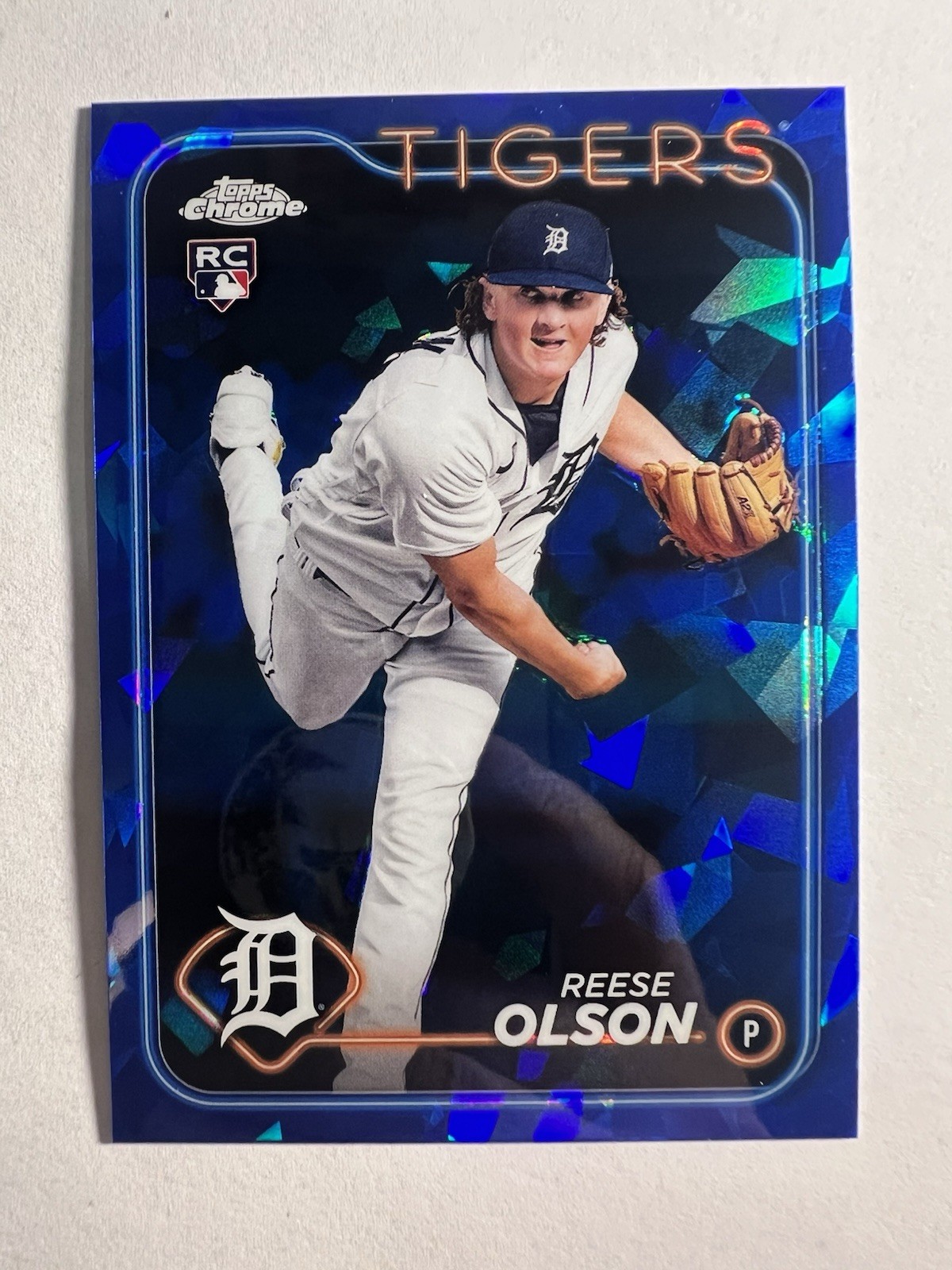2024 Topps Chrome Sapphire Edition #308 Reese Olson RC