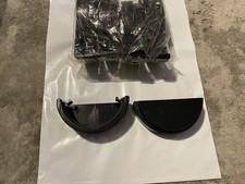 Black PVC Gutter Stop End  Easy To Install System.cost Effective And Reliable