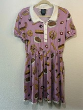 HER UNIVERSE KIKI'S DELIVERY SERVICE PASTRY VINTAGE INSPIRED DRESS, LARGE