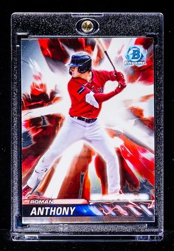 Roman Anthony RARE REFRACTOR COLORBLAST PRIZM INVESTMENT CARD Boston Red Sox SSP