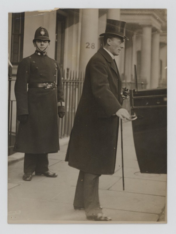 Vintage 1910s UK Secty State Jack Seeley Irish Home Rule & Ulster Crisis Photo
