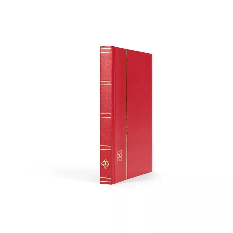 Prophila Album De Timbres Luxe – 64 Pages Blanches, Couverture Similicuir Vert, Format 23x30,5 Cm