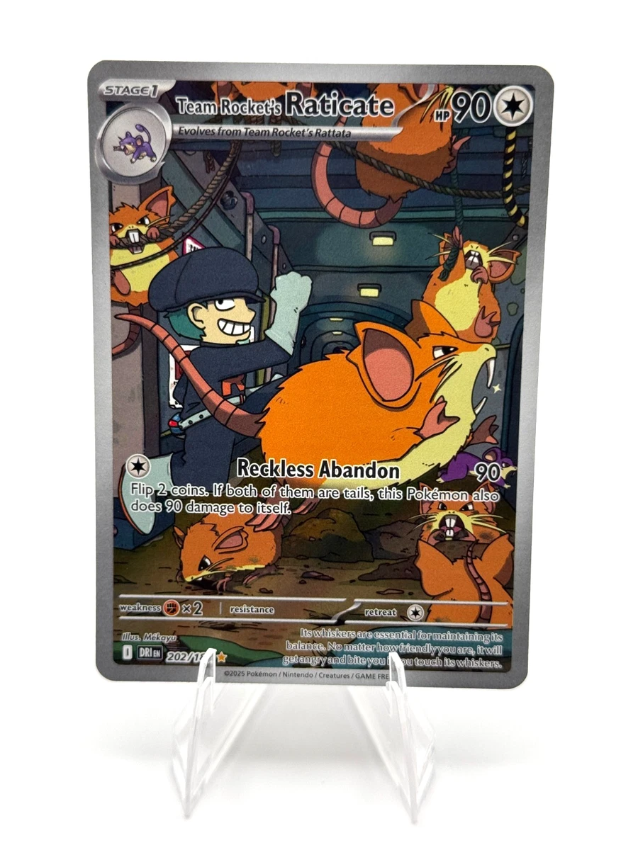 Team Rocket's Raticate Pokémon TCG Cards for sale | eBay