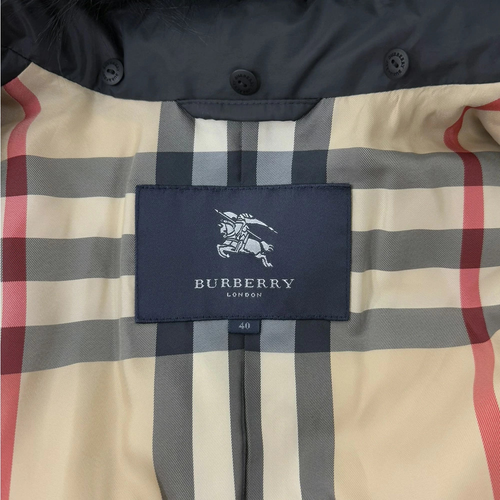 Burberry Trench Coat Burberry Polyester Women's BURBERRY Used 3way Coat Removabl thumbnail 11