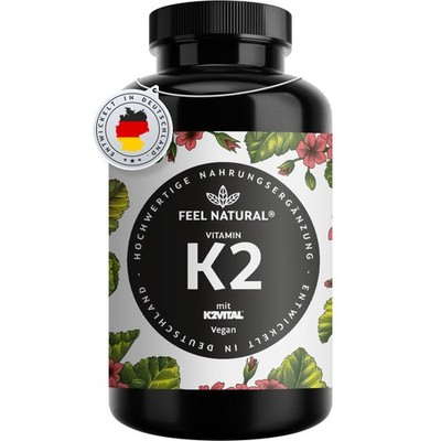 Vitamin K2 MK7-365 Kapseln - 200µg je Kapsel - 139 g (1er Pack) 