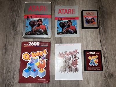 Atari 2600, E.T., OVP, Q-Bert, Atari 7800, Atari Game Burial, 1982