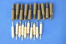 Pomona 5173-0 Pin Tip Plug 18-22AWG 5A Brass Nickel Plated Black (Qty. 10)