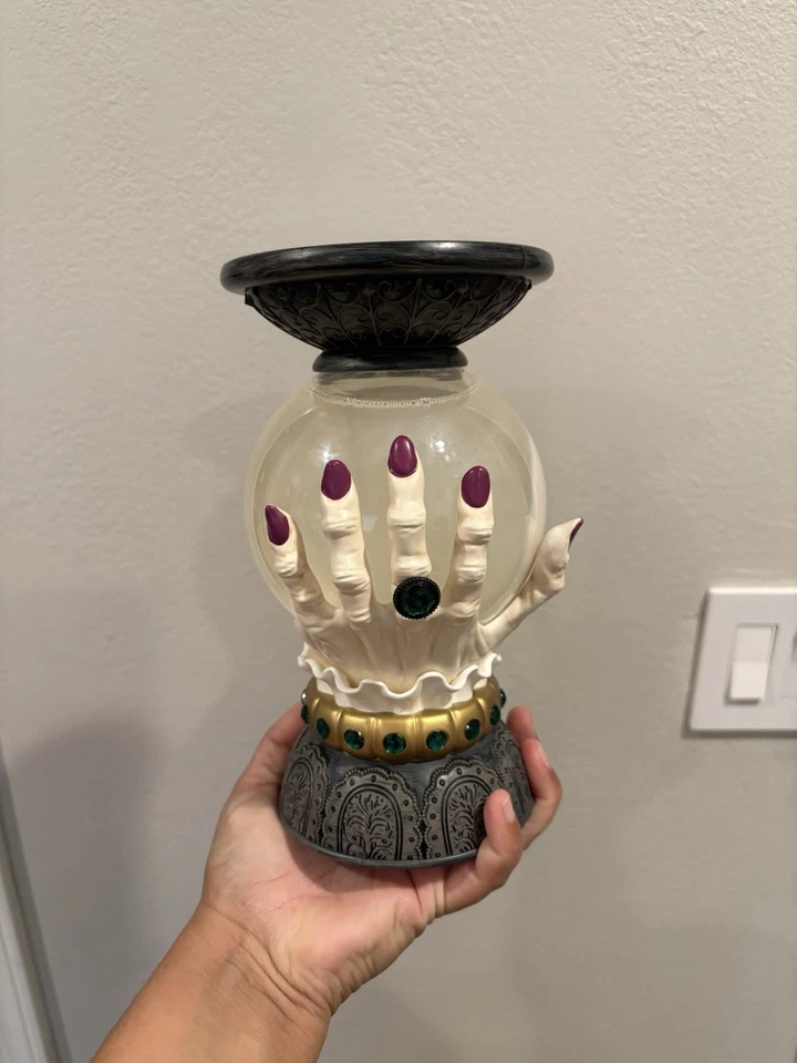 Candelabro tarro bola cristal adivino Halloween Bath Body Works Foto 3 de 4