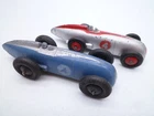VINTAGE DINKY TOYS 23a RACING CAR PAIR ISSUED 1946-52