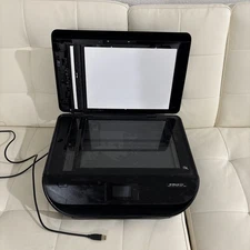 HP OfficeJet 4650 Color Inkjet Printer NO INK All-In-One Fax Scan Copy Web