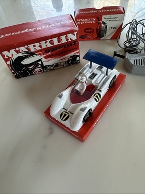 Märklin Sprint 1315 Chaparral 2E mit OVP 1590 Top Auto Rennwagen Drücker